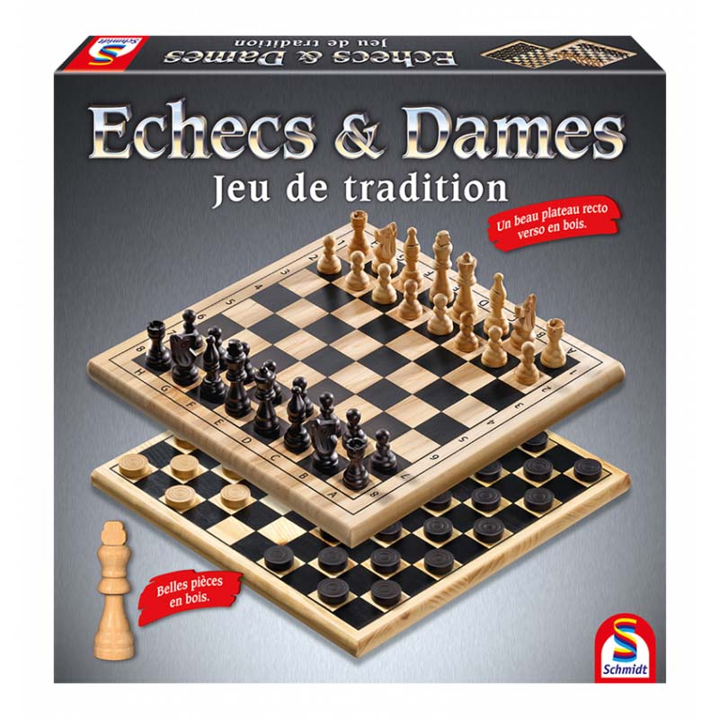 Échecs & Dames - Jeu de Tradition