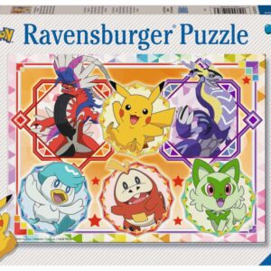 Ravensburger Puzzle - Pokémon Écarlate et Violet 100pcs
