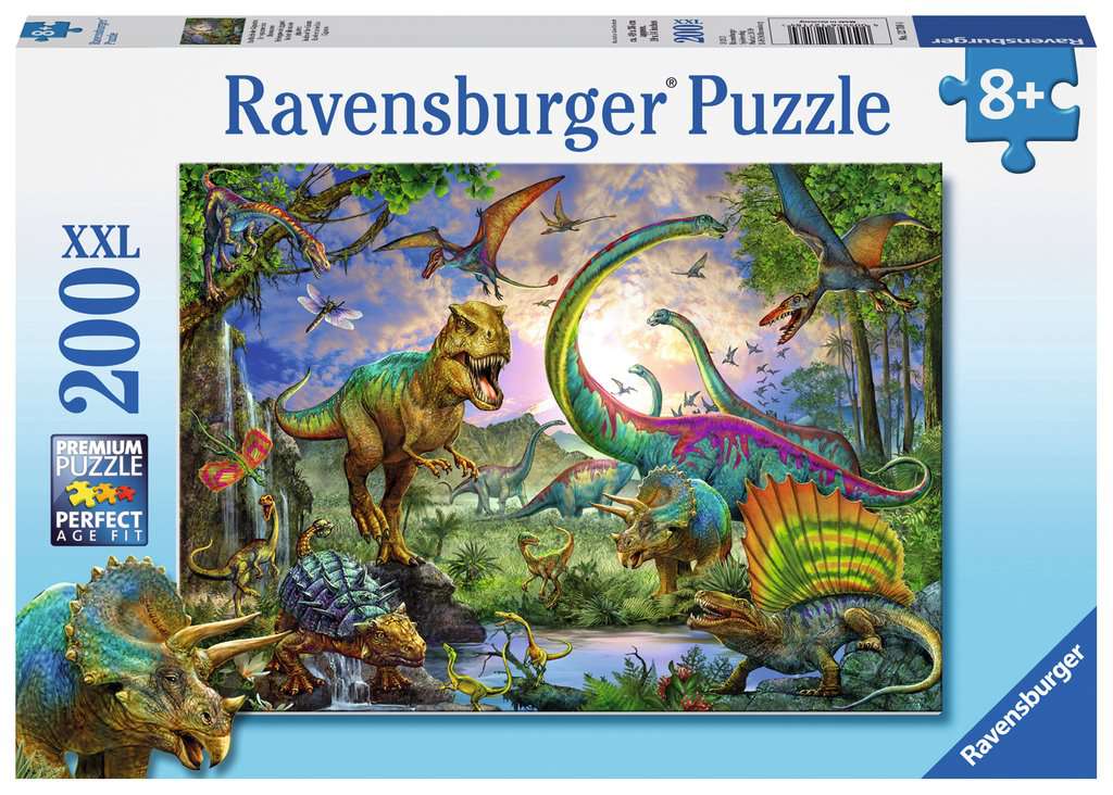 Ravensburger Puzzle - Le royaume des dinosaures 200pcs