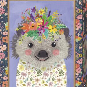 Funny Hedgehog (Floral Friends)