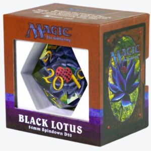 MTG Scenic - Black Lotus 54MM Spindown D20