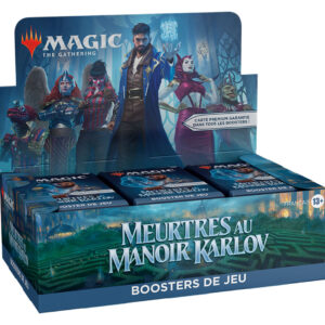 MTG : Meurtres au manoir Karlov display 36 boosters