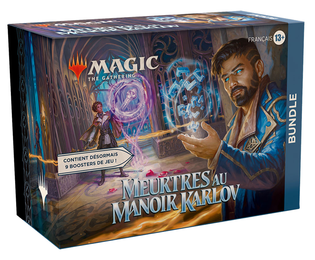 MTG : Meurtres au manoir Karlov bundle 9 boosters