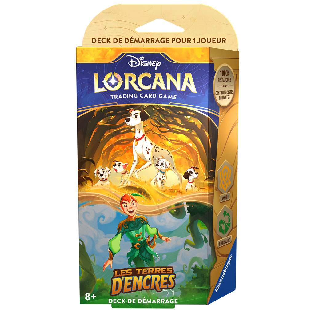 Disney Lorcana set3: Starter Deck Pongo / Peter Pan