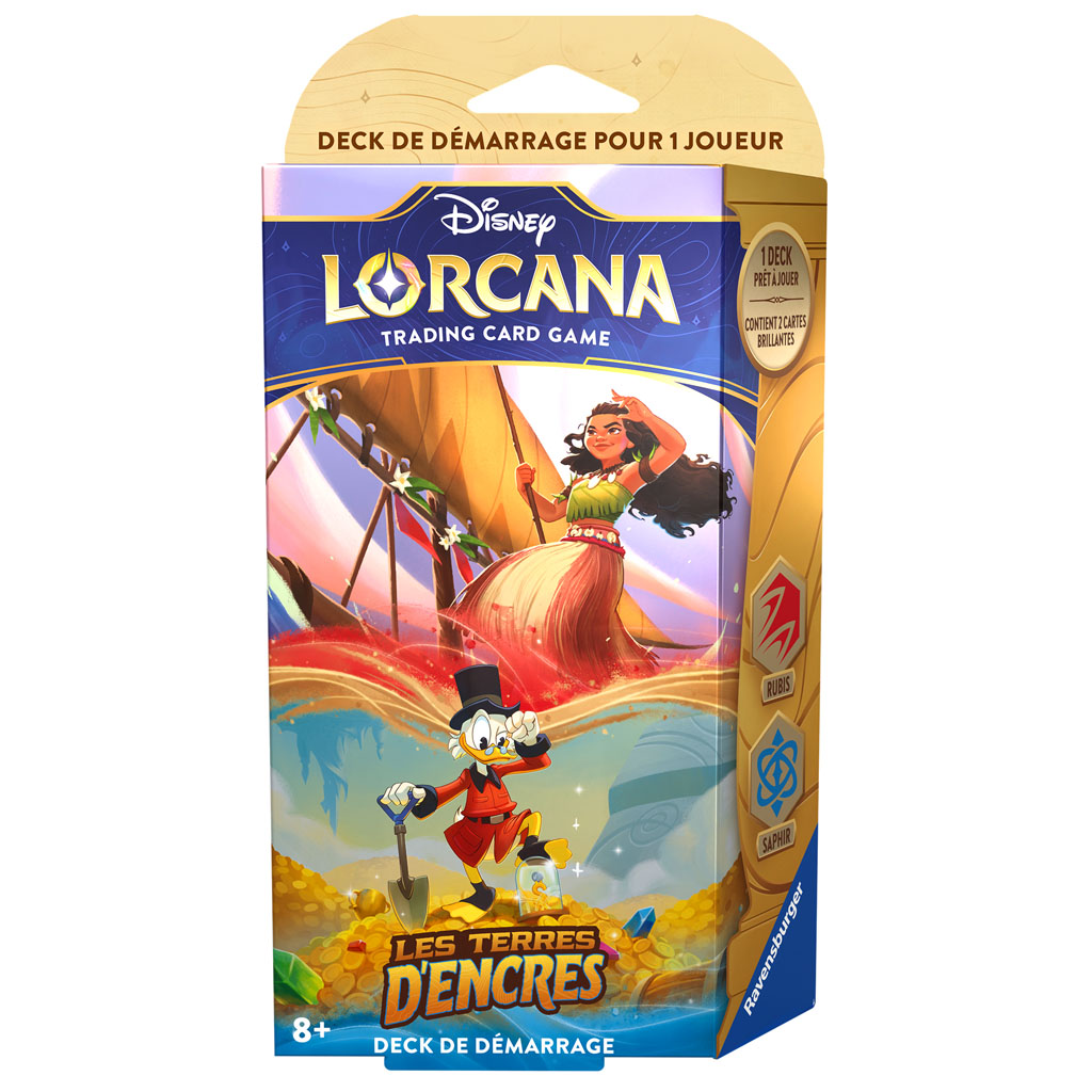 Disney Lorcana set3: Starter Deck Vaiana / Balthazar Picsou