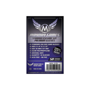 Sleeves Mayday 56x87mm USA PREMIUM
