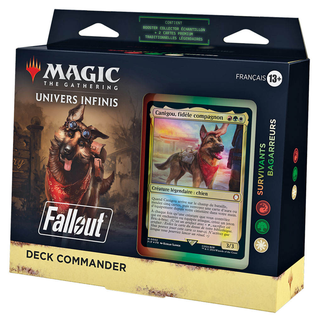 MTG : Fallout Commander "Survivants Bagarreurs"