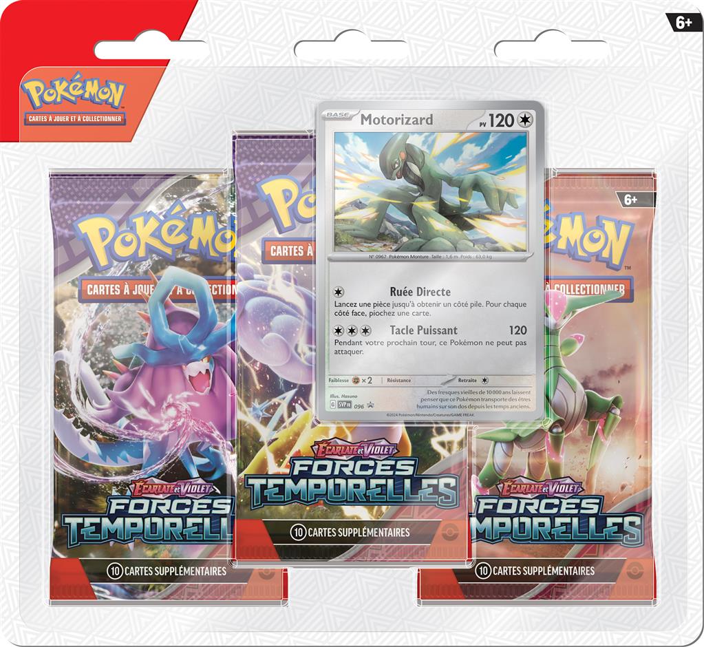 Pokémon : Pack 3 boosters "Forces temporelles"