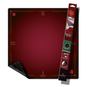 Tapis Cartes Prestige Rouge (60x60 cm)