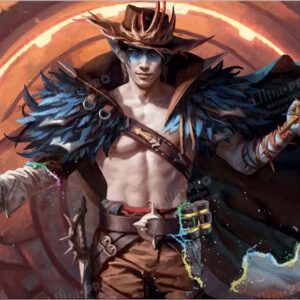 MTG: Outlaws of Thunder Junction Playmat Key Art Oko