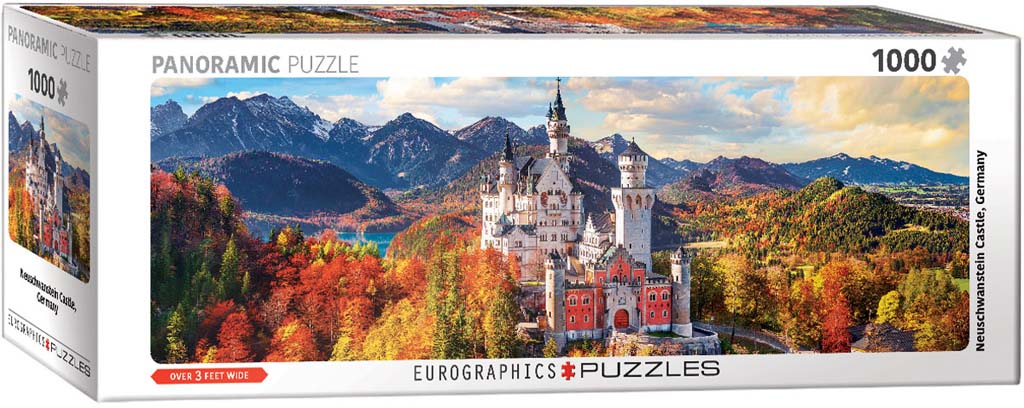 Château de Neuschwanstein en automne puzzle