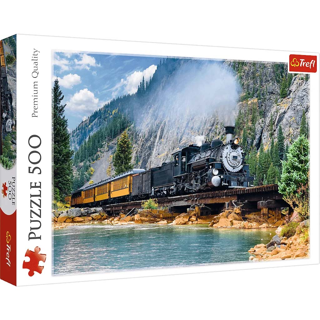 Mountain train puzzle