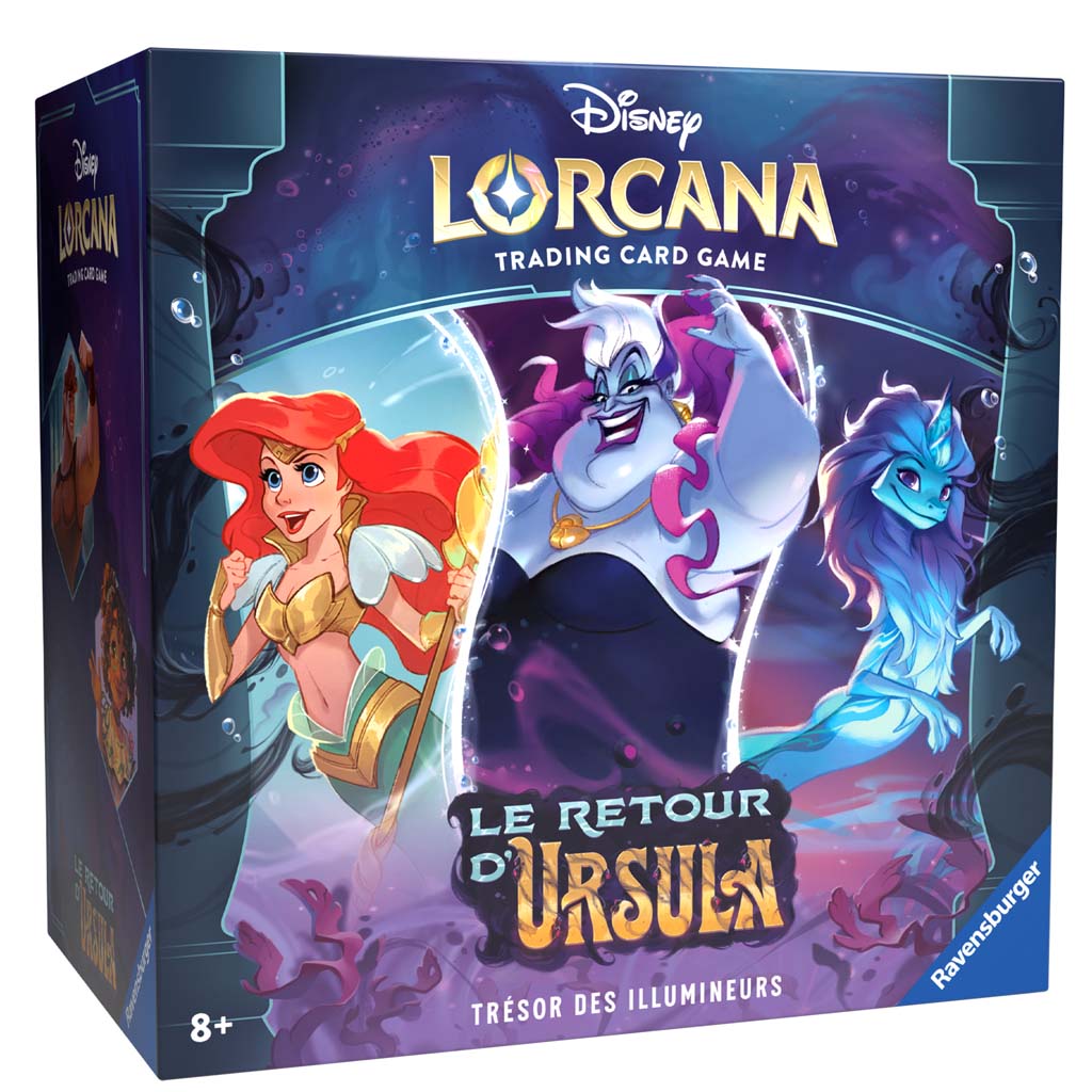 Disney Lorcana set4: Trésor des illumineurs "Le retour d'Ursula"