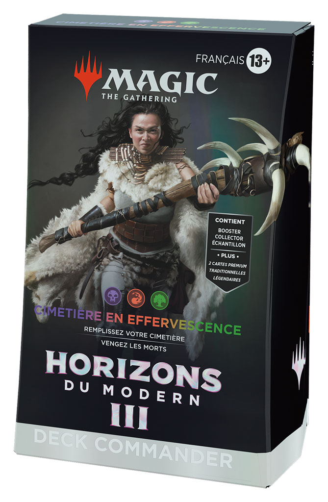 Magic The Gathering : Horizons du Modern 3 Commander "Cimetière en effervescence"