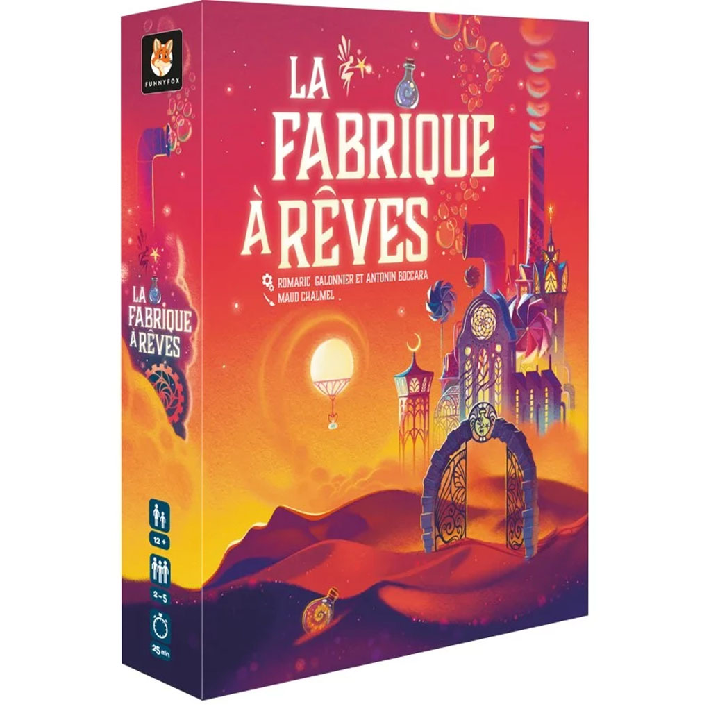 La fabrique à rêves jeu de societe