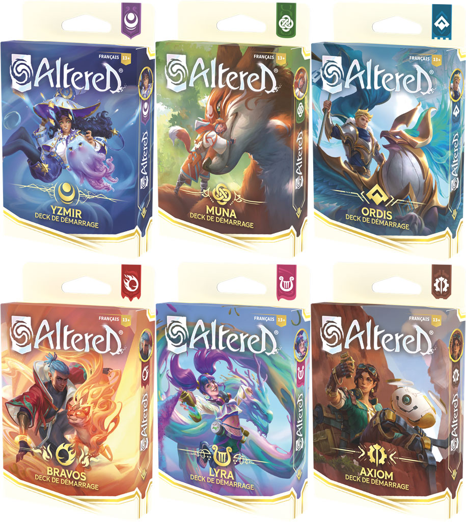 Altered : Lot des 6 Starter Decks