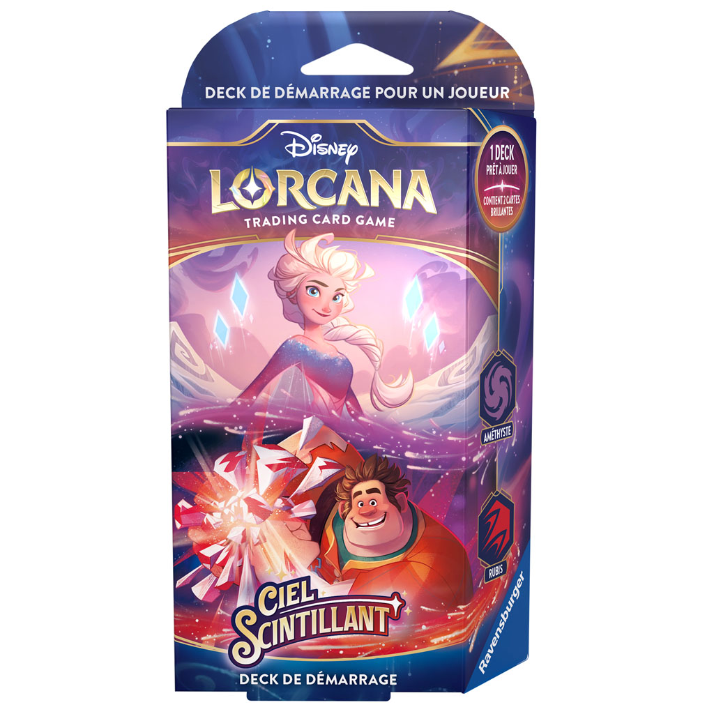 Disney Lorcana set5: Starter Deck Elsa / Ralph La Casse