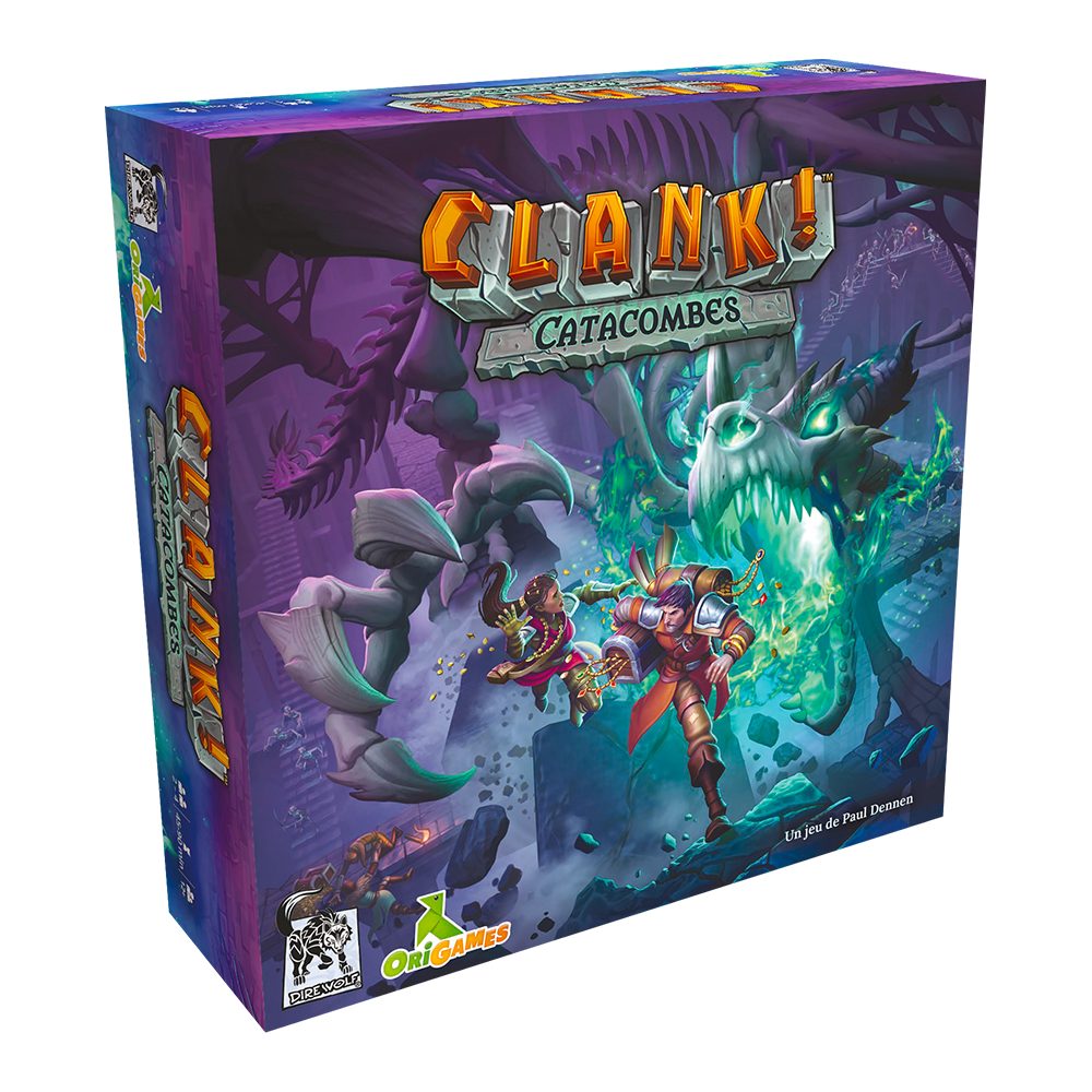 Clank! Catacombes jeu de société