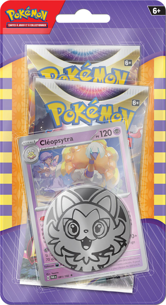 Pokémon : Pack 2 boosters Aout 2024