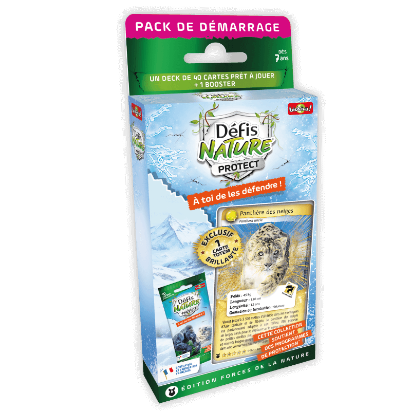 Défis Nature Protect - Pack de démarrage Panthère des Neiges