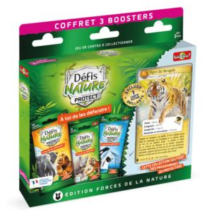 Défis Nature Protect - Coffret Tigre 3 boosters