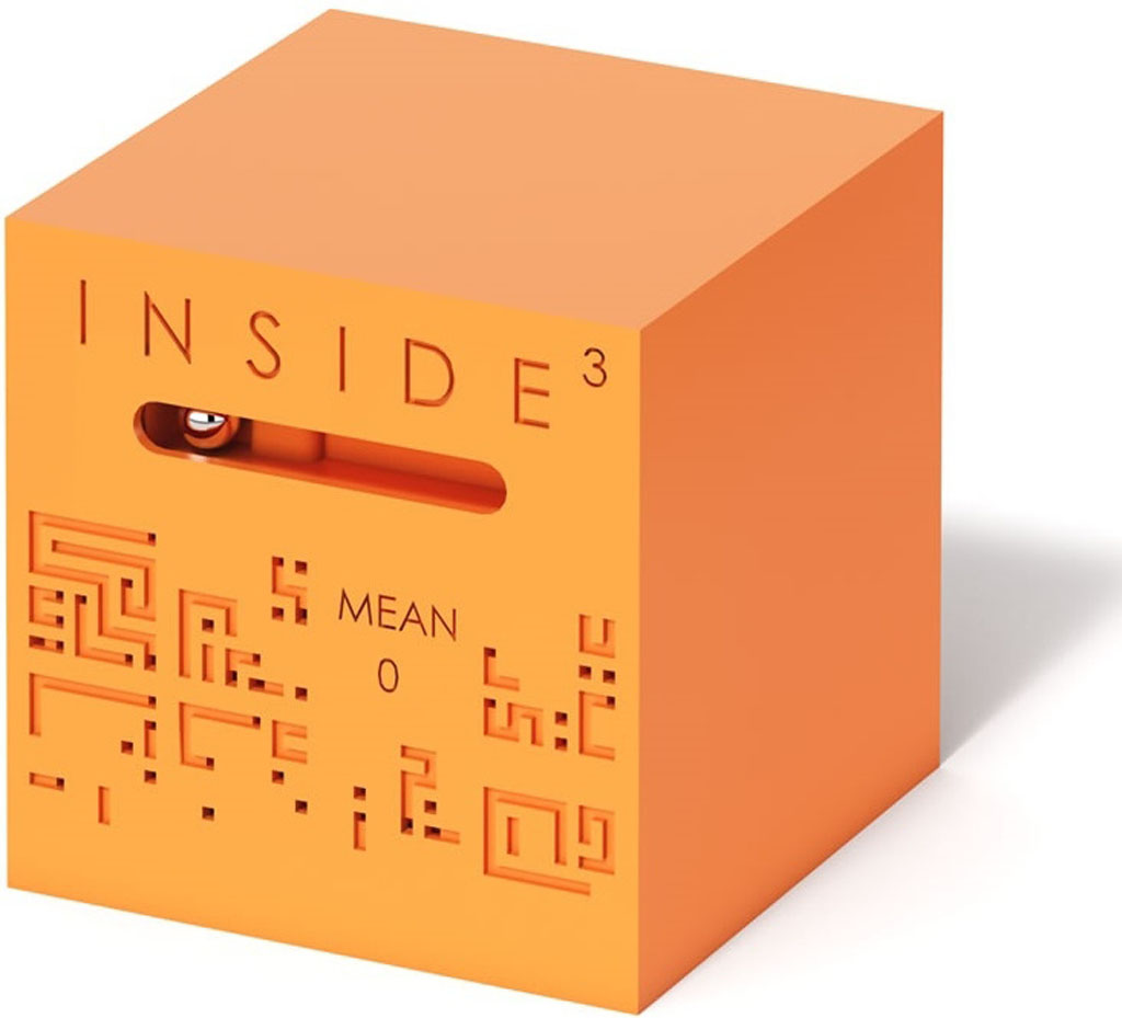 Inside Cube - Mean 0 orange