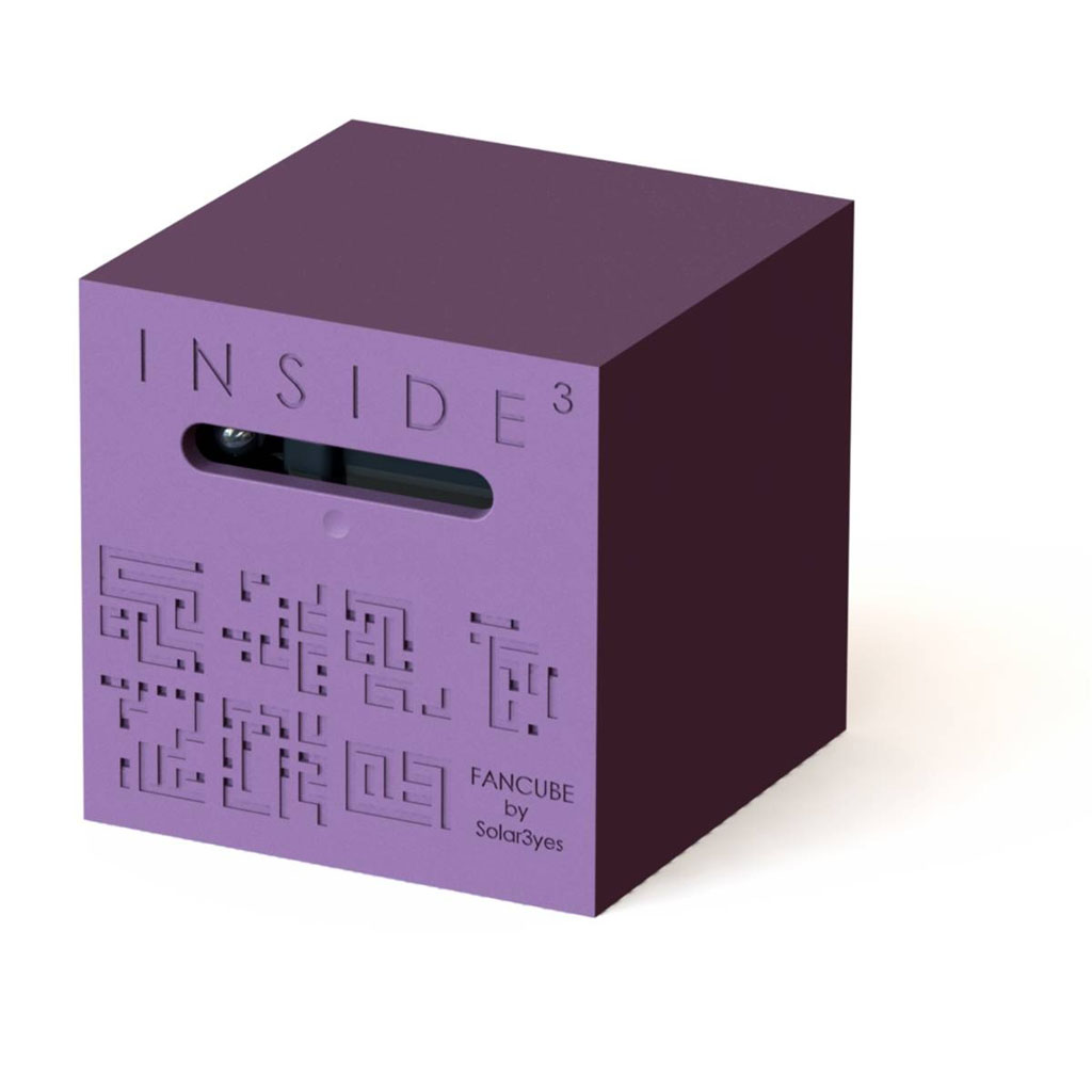 Inside Cube - The Fan Cube violet