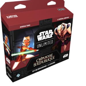 Star Wars Unlimited : Crépuscule de la République Starter 2J