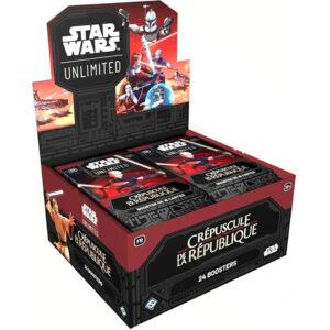 Star Wars Unlimited : Crépuscule de la République Display 24 boosters