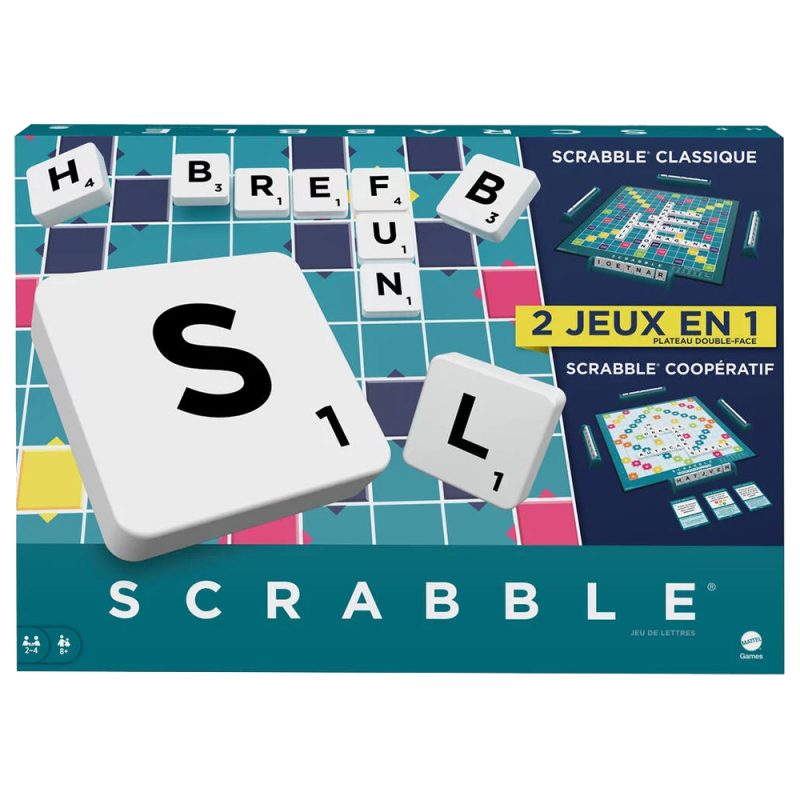 Scrabble Classique 2024 (Edition 2 en 1)