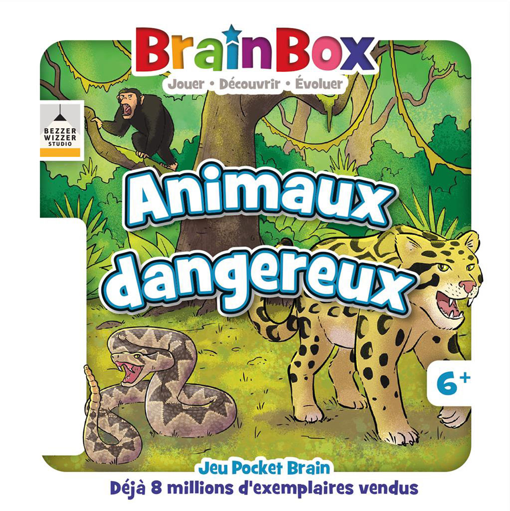 BrainBox Pocket : Animaux Dangereux