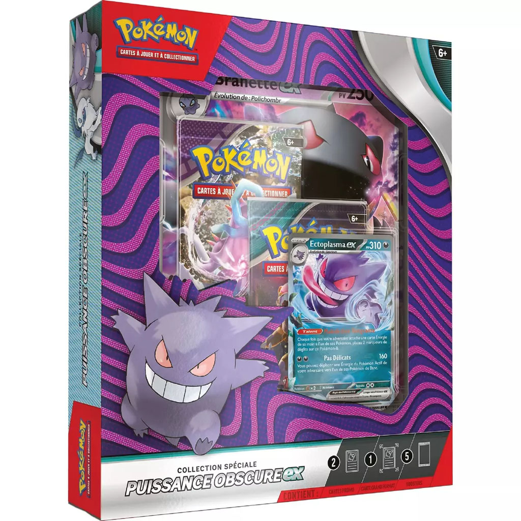 Pokémon - Coffret Collection Puissance Obscure EX Ectoplasma