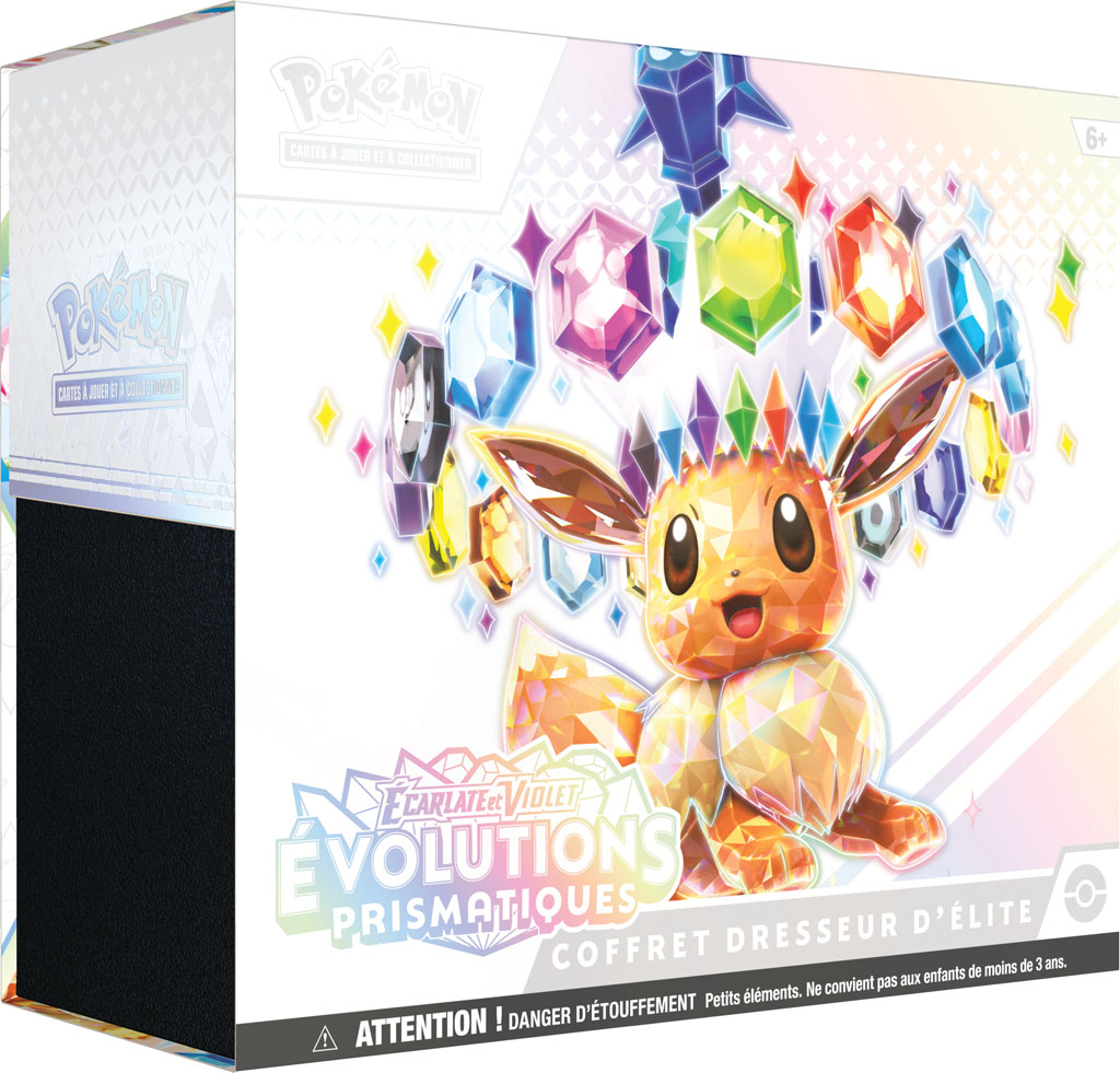 Pokémon EV8.5 : Coffret Dresseur d'Elite "Evolutions Prismatiques"