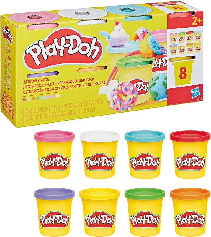Play-Doh - 8 Pots de pâte à modeler