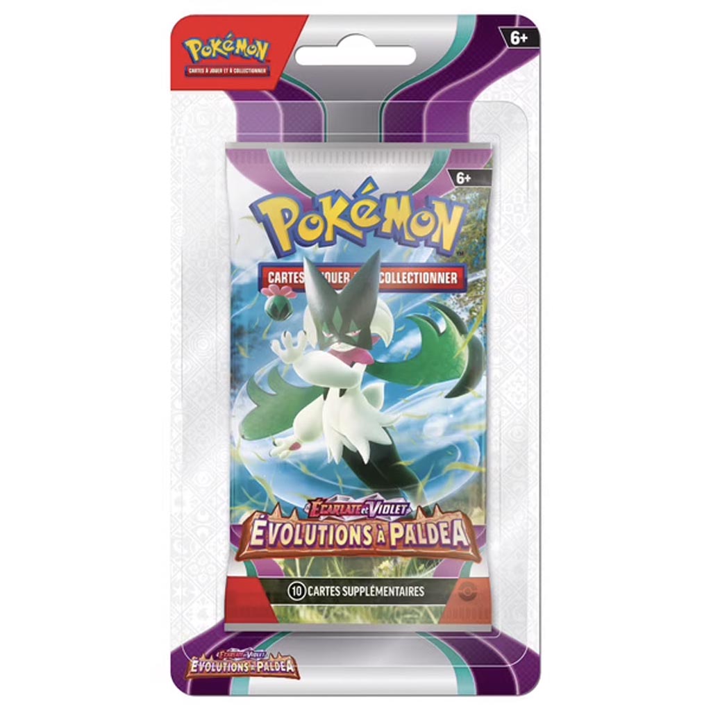 Pokémon - Blister EV02 "Evolutions à Paldea"