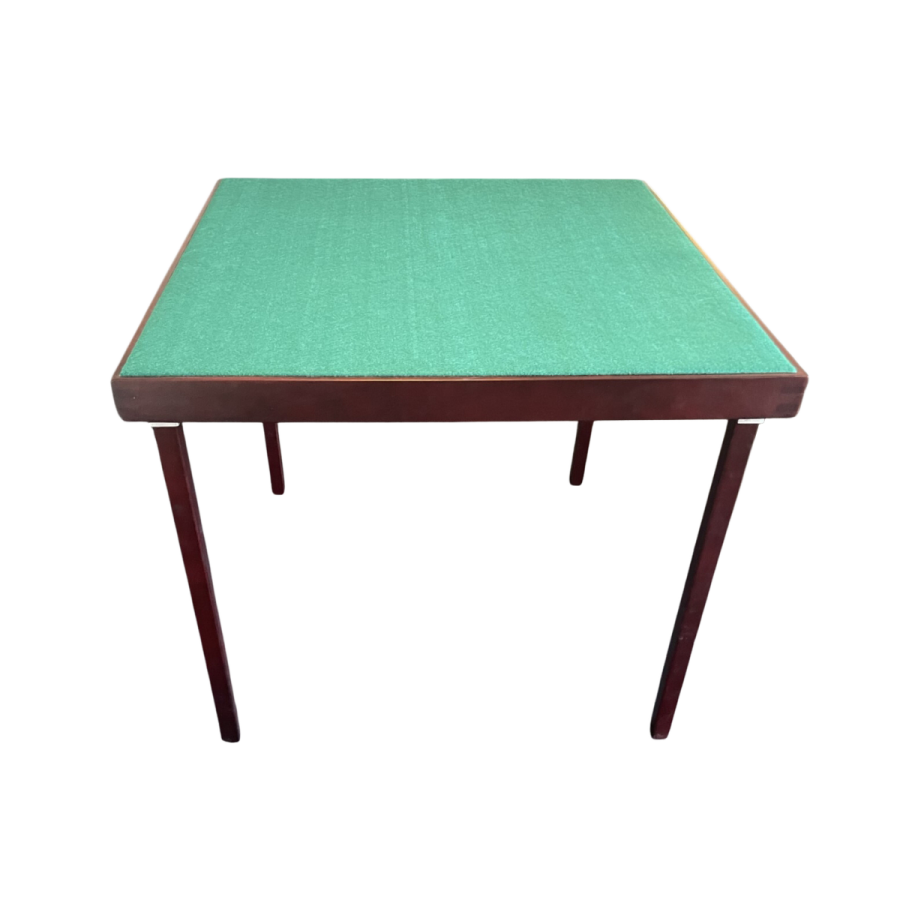 Table de bridge standard pliante élégante et raffinée