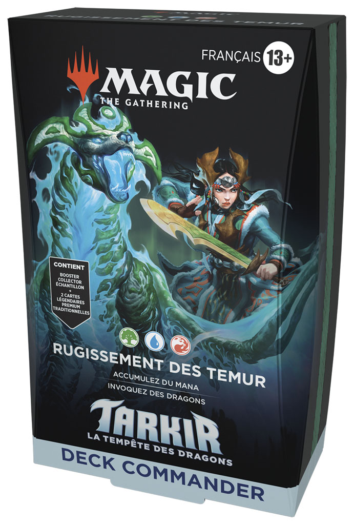 Magic The Gathering : Tarkir Dragonstorm Commander "Rugissement des Temur"