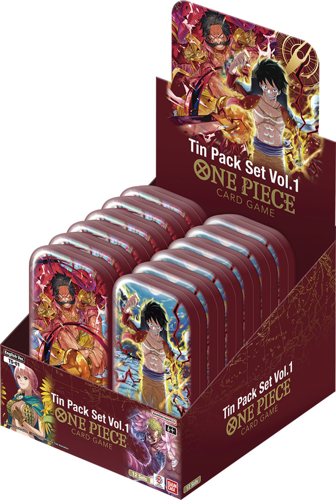 One Piece : TS-01 Display Tin Pack Set Vol.1 FR