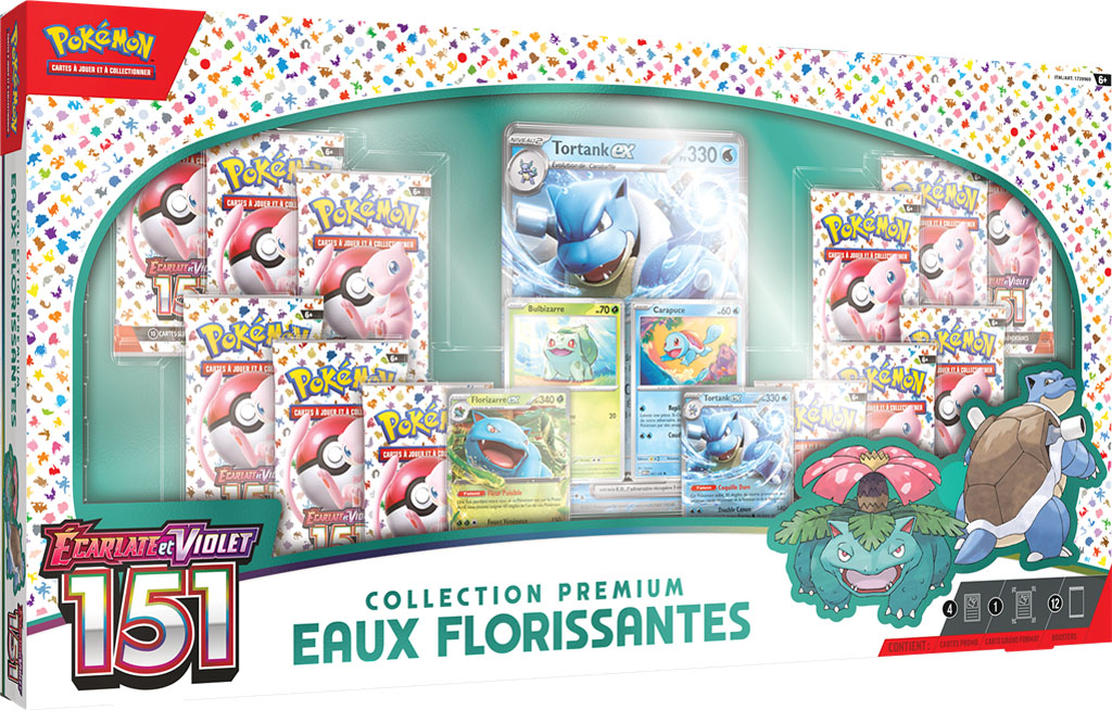Pokémon EV3.5 : Coffret Premium Eaux Florissantes