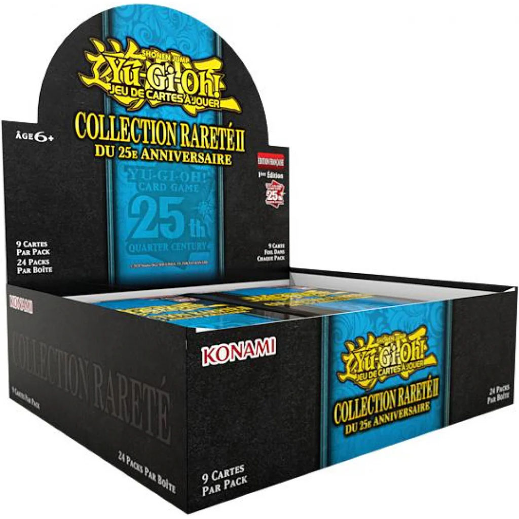 Yu-Gi-Oh! - Display 24 Boosters Collection Rareté II Anniversary