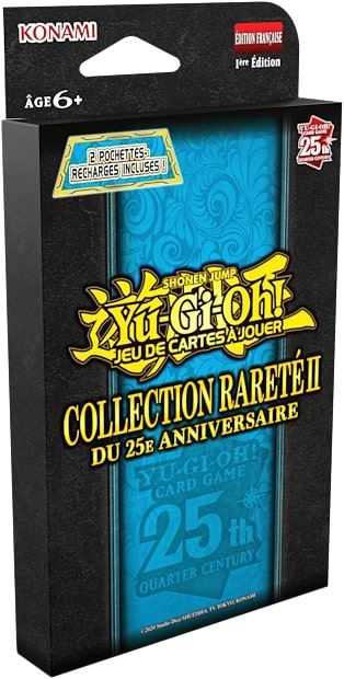 Yu-Gi-Oh! - Boite 2 Boosters Collection Rareté II Anniversary