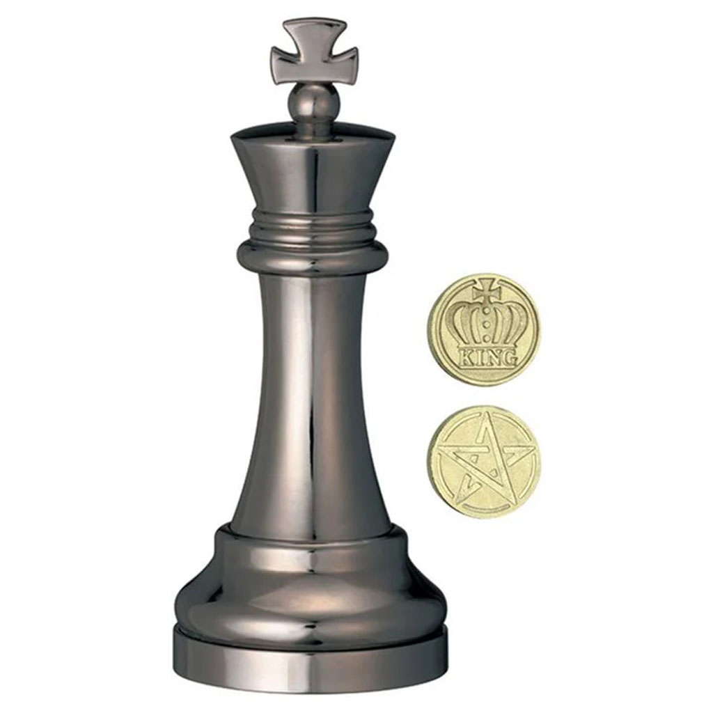 Casse-Tête Huzzle Cast Chess King Silver (diff.3)