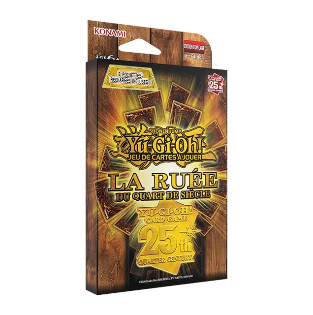 Yu-Gi-Oh! - Boite 3 Boosters La Bonanza du Quart de Siècle