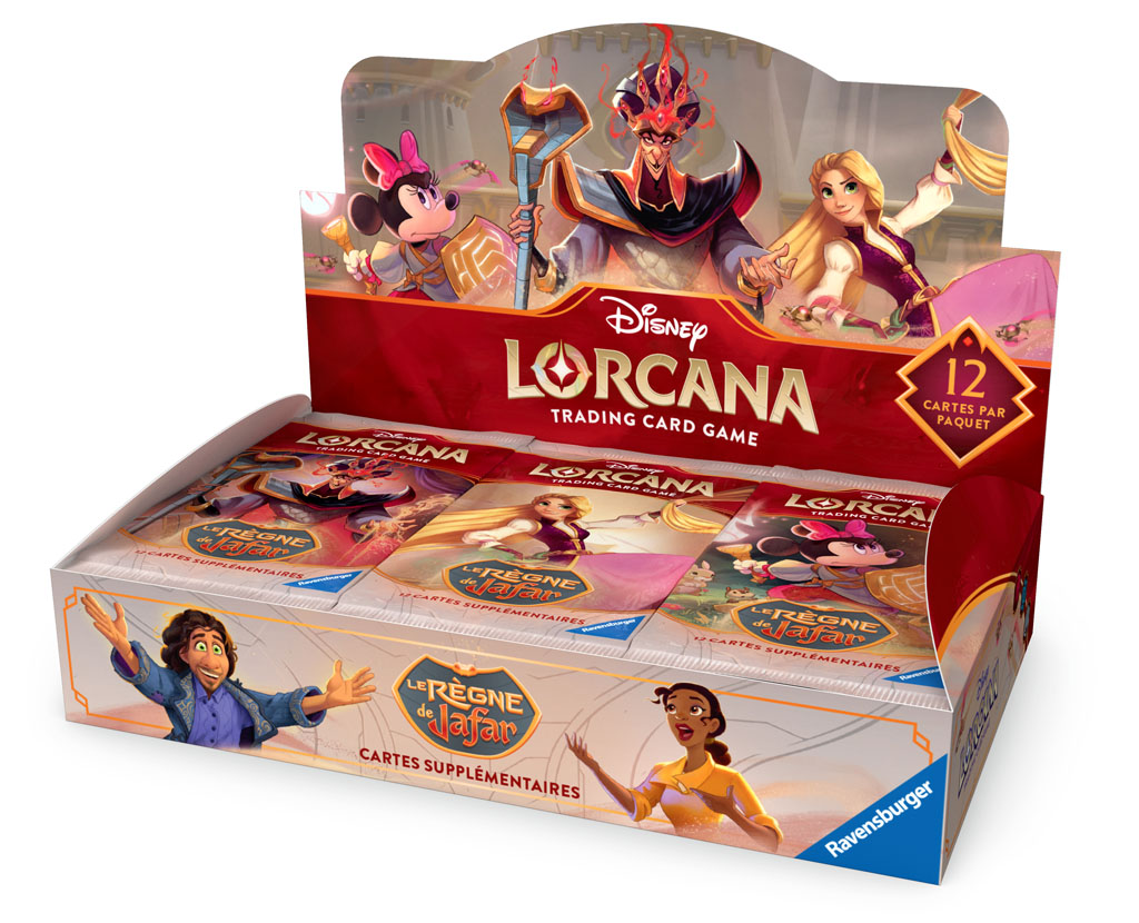 Disney Lorcana set8: Display 24 Boosters "Le Règne de Jafar"