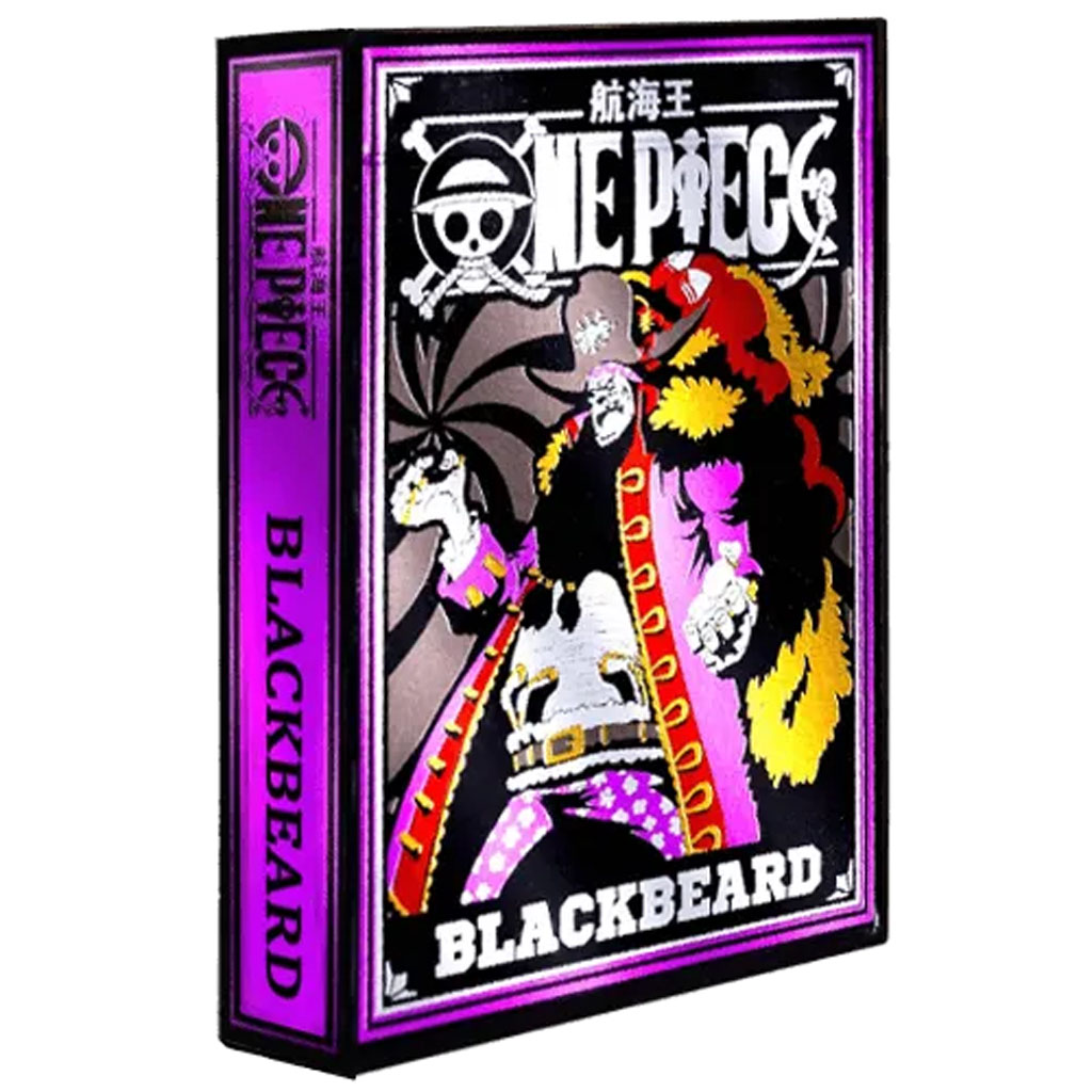 One Piece Playing Cards - Blackbeard
