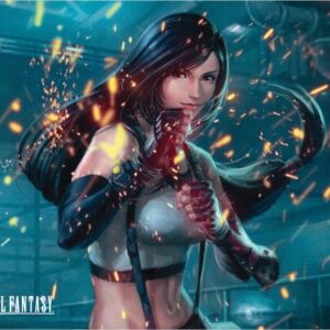 Magic The Gathering : Final Fantasy Playmat V8 Tifa