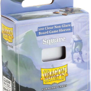 Dragon Shield Board Game Sleeves Clear - Square 70x70