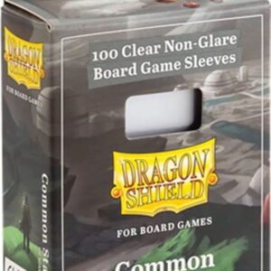 Dragon Shield Board Game Sleeves Clear - Common Standard 63x88