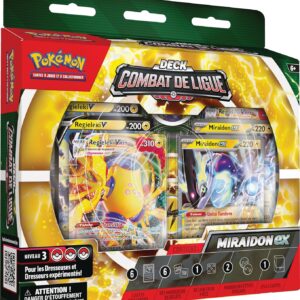 Pokémon : Deck Combat de Ligue Miraidon-EX