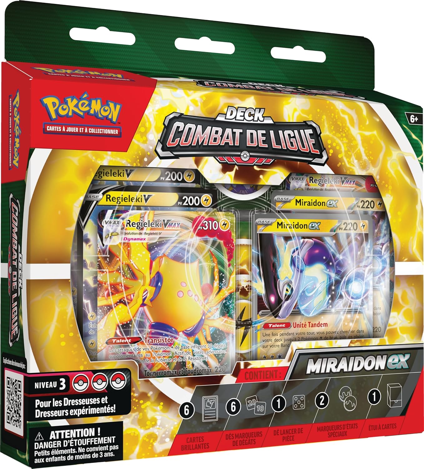 Pokémon : Deck Combat de Ligue Miraidon-EX
